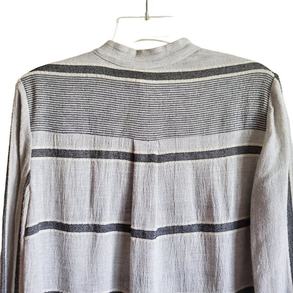 Derek Lam IO Crosby Viscose Virgin Wool Blend Unique Blouse Size 6 - Picture 8 of 16